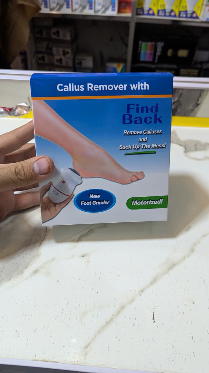 Rechargeable Electric Callus Remover for Cracked Heels